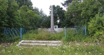 WWll monument in Rikaylovo village