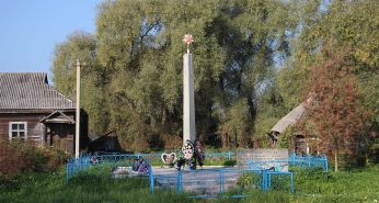 WWll monument in Ashevo village